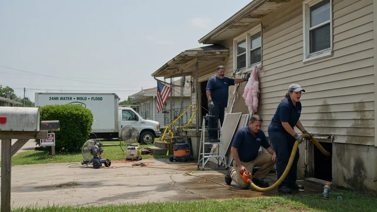 Water Damage Repair in Iowa City, IA near me